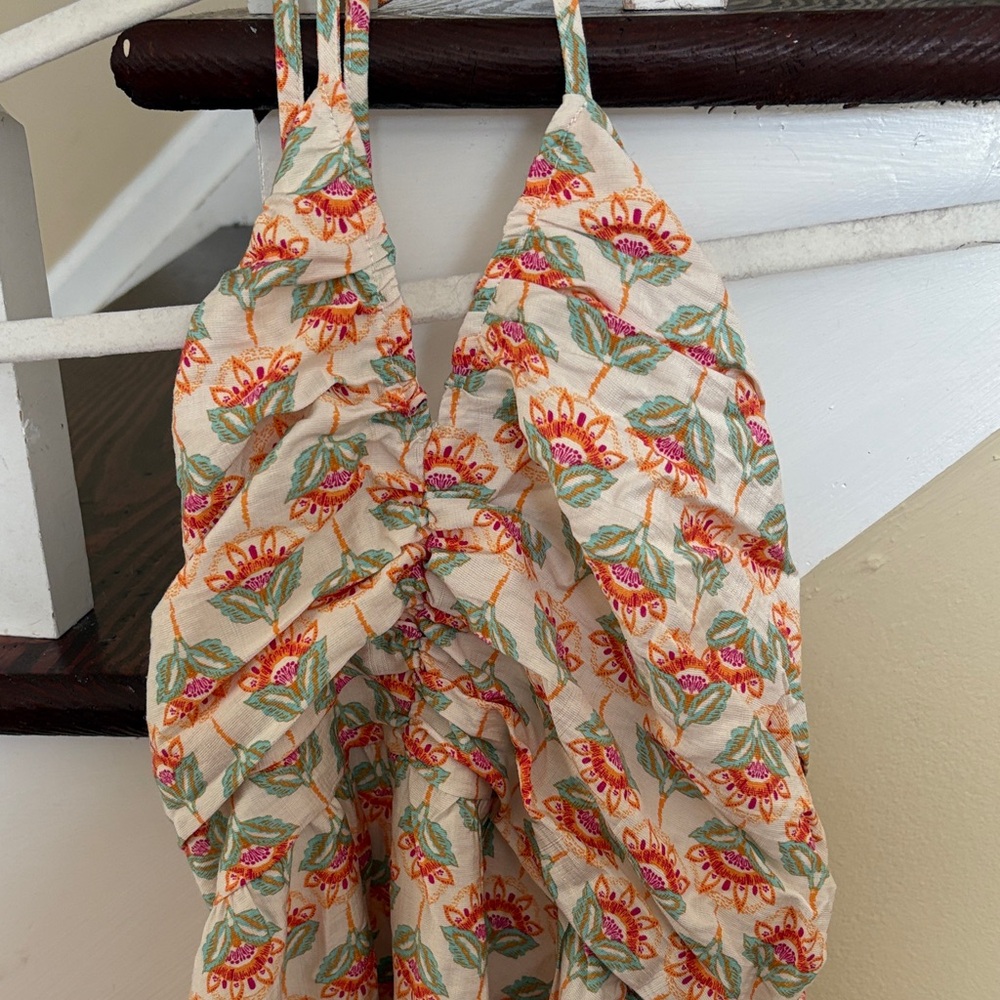 Brand new!! Gorgeous Floral Halter Dress - Picture 3 of 4